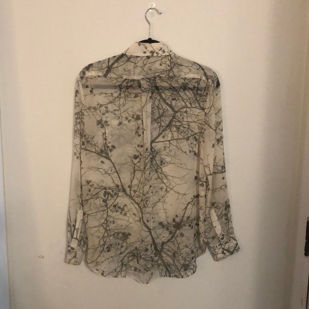 Sheer button up - Picture 2 of 2